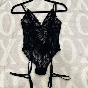 Adore Me Elegant Black Lace Design S